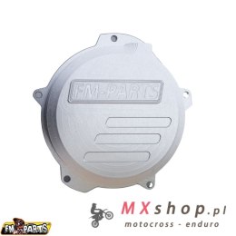 FM-PARTS POKRYWA SPRZEGŁA (DEKIEL) WZMACNIANA CNC 6082 ALUMINIUM KTM / HUSQVARNA / GAS GAS 250/300 '24 TBI KOLOR SREBRNY