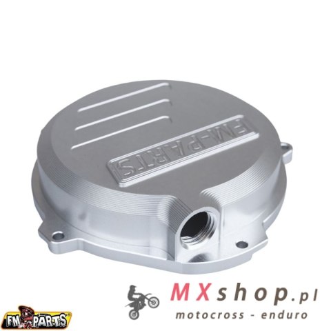 FM-PARTS POKRYWA SPRZEGŁA (DEKIEL) WZMACNIANA CNC 6082 ALUMINIUM KTM / HUSQVARNA / GAS GAS 250/300 '24 TBI KOLOR SREBRNY