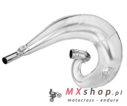 OXA FACTORY DYFUZOR (TUBA REZONANSOWA) FRONT EXHAUST PIPE CHROME KTM EXC 250 / 300 '04-'11, SX 250 '03-'10 (064050002-PDA0404)