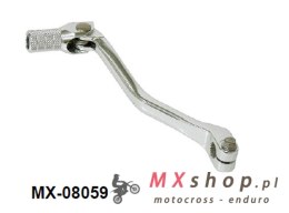 PSYCHIC DŹWIGNIA ZMIANY BIEGÓW GAS GAS EC / MC / SM / MX / PAMPERA (OEM: ME120336026) (KUTE ALUMINIUM) KOLOR SREBRNY (ANODOWANY)