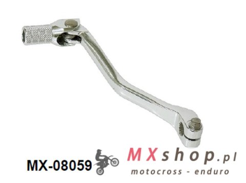 PSYCHIC DŹWIGNIA ZMIANY BIEGÓW GAS GAS EC / MC / SM / MX / PAMPERA (OEM: ME120336026) (KUTE ALUMINIUM) KOLOR SREBRNY (ANODOWANY)