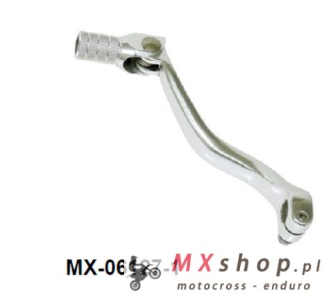 PSYCHIC DŹWIGNIA ZMIANY BIEGÓW HONDA CR 250 R '02-'03 (OEM: 24700-KZ3-J50; 24700-KZ3-J40) (KUTE ALUMINIUM) KOLOR SREBRNY (ANODOW