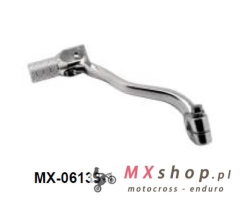 PSYCHIC DŹWIGNIA ZMIANY BIEGÓW HONDA CRF 250 R '04-'09, CRF 250 X '04-'16 (OEM: 24700-KRN-000) (KUTE ALUMINIUM) KOLOR SREBRNY (A