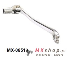 PSYCHIC DŹWIGNIA ZMIANY BIEGÓW SUZUKI RMX 450 '14, (KUTE ALUMINIUM) KOLOR SREBRNY (ANODOWANY)