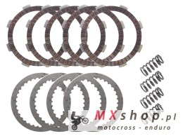 PSYCHIC TARCZE, PRZEKŁADKI I SPRĘŻYNY SPRZĘGŁOWE (KOMPLET) HONDA CRF 150 F '06-'16 (DRC181)