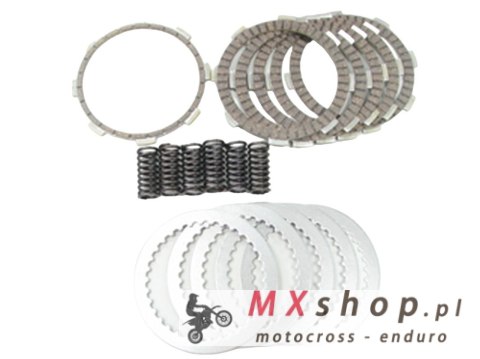 PSYCHIC TARCZE, PRZEKŁADKI I SPRĘŻYNY SPRZĘGŁOWE (KOMPLET) HONDA CRF 230 F '03-'16 (DRC136)