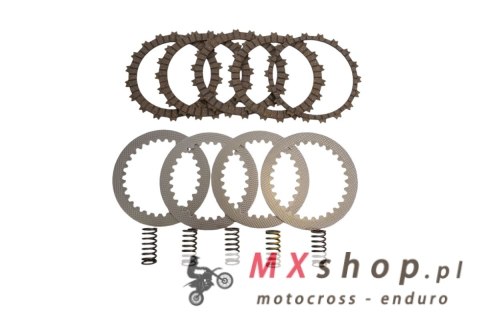 PSYCHIC TARCZE, PRZEKŁADKI I SPRĘŻYNY SPRZĘGŁOWE (KOMPLET) HONDA CRF 250 L '13-'20, CRF 250 RL '21-'23 (DRC277)