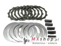 PSYCHIC TARCZE, PRZEKŁADKI I SPRĘŻYNY SPRZĘGŁOWE (KOMPLET) KAWASAKI KX 125 '03-'05 (DRC122)