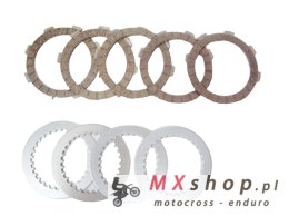 PSYCHIC TARCZE, PRZEKŁADKI I SPRĘŻYNY SPRZĘGŁOWE (KOMPLET) KAWASAKI KX 60 '85-'03, SUZUKI RM 60 '03, (DRC7) (EBS4438)