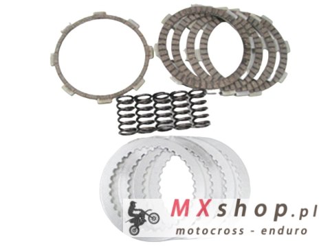 PSYCHIC TARCZE, PRZEKŁADKI I SPRĘŻYNY SPRZĘGŁOWE (KOMPLET) KAWASAKI KLX 140 / L '08-'23, KLX 150 '09-'11 (DRC211)