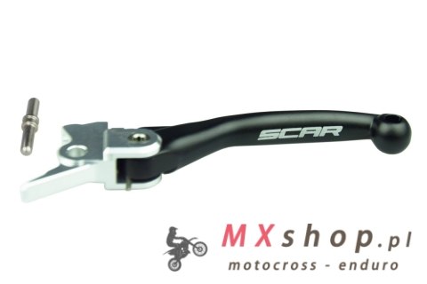 SCAR RACING DŹWIGNIA KLAMKA NIEŁAMKA SPRZĘGŁA KTM 65 SX '14-'24, 85 SX '13-'24 KOLOR CZARNY
