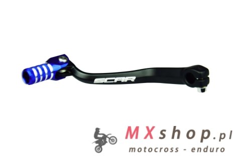 SCAR RACING DŹWIGNIA ZMIANY BIEGÓW SHERCO 250 - 450 SE / SEFR '15-'25 KOLOR CZARNY/NIEBIESKI