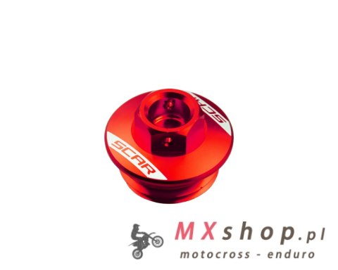 SCAR RACING KOREK WLEWU OLEJU GAS GAS MC 250F / 350F / 450F '22-'24, EC 250 / 300 '21-'24, EC 250F / 350F '21-'24, EC 450F / 500