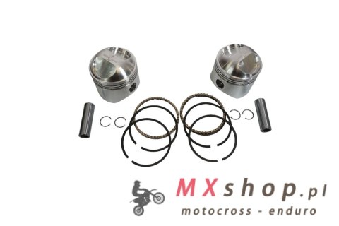 WISECO KOMPLET TŁOKÓW HARLEY-DAVIDSON SHOVELHEAD 74 ( 3,497 IN = + 0,060 IN )