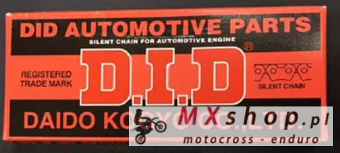 DID ŁAŃCUSZEK ROZRZĄDU SCH0409SV-122 (122 OGNIW) ZAKUTY (ZAMKNIĘTY) HONDA CBR 650R '19-'23, CB 650R '19-'24