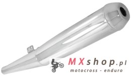 EMGO 2025/02 KOŃCÓWKA WYDECHU / TŁUMIK CHROMOWANY BMW '70-'83 LEWY (REPLIKA ORYGINAŁU)