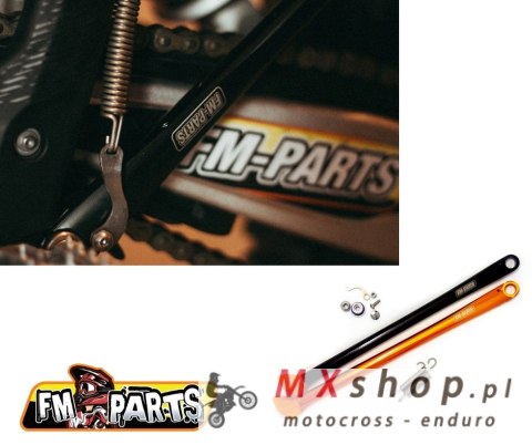 FM-PARTS STOPKA BOCZNA (NÓŻKA) KTM / HUSQVARNA '17-'23 KOLOR POMARAŃCZOWY