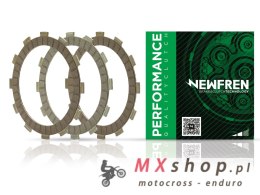 NEWFREN TARCZE SPRZĘGŁOWE KAWASAKI KX 250 '87-'91; KX 500 '87-'04 (EBS4475)