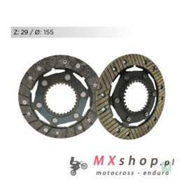 NEWFREN TARCZE SPRZĘGŁOWE MOTO GUZZI 850/940/1000/1100/1200 (EBS-0) (SUCHE SPRZĘGŁO) (DWIE TARCZE) (WZMOCNIONE)