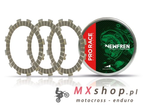 NEWFREN TARCZE SPRZĘGŁOWE RACING KAWASAKI GPZ 1100 '95-'99; ZZR 1100 '90-'01; ZZR 1200 '02-'04 (EBS4488)