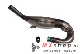 OXA FACTORY 2025/08 DYFUZOR (TUBA REZONANSOWA) FRONT EXHAUST PIPE RACING STEEL X8 KTM SX 125 '19-'22
