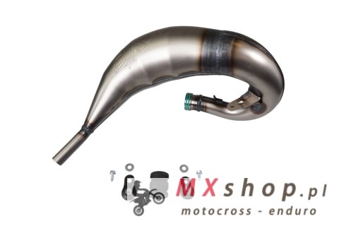 OXA FACTORY 2025/08 DYFUZOR (TUBA REZONANSOWA) FRONT EXHAUST PIPE RACING STEEL X8 KTM SX 125 '23-'25