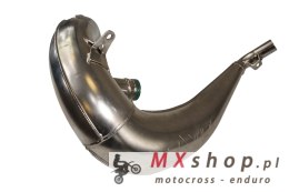OXA FACTORY DYFUZOR (TUBA REZONANSOWA) FRONT EXHAUST PIPE CHROME KTM SX / EXC 250 / 300 '12-'16, HUSQVARNA TC / TE 250 / 300 '14