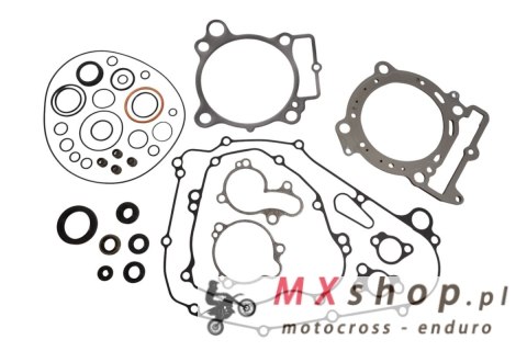 PROX KOMPLET USZCZELEK Z KOMPLETEM USZCZELNIACZY SILNIKOWYCH KAWASAKI KX 450 F (KXF450) '21-'23, KX 450 X '21-'23