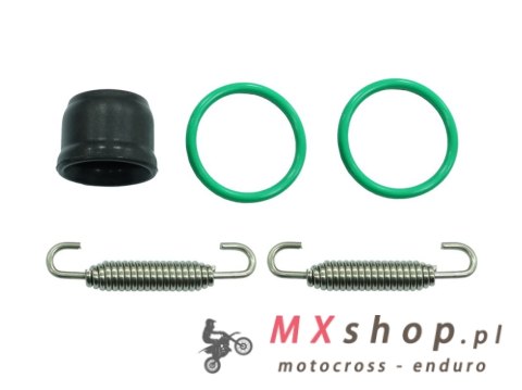 PSYCHIC 2025/01 ZESTAW USZCZELNIEŃ WYDECHU (ORINGI, GUMA I SPRĘŻYNY) KTM SX 50 '02-'24, HUSQVARNA TC 50 '17-'24, GAS GAS MC 50 '