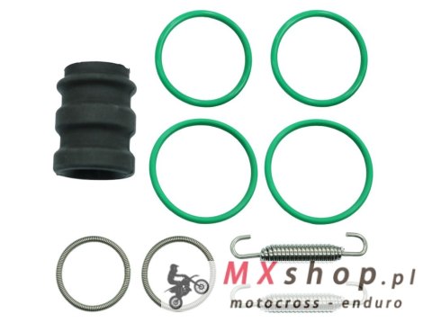 PSYCHIC 2025/01 ZESTAW USZCZELNIEŃ WYDECHU (ORINGI, GUMA I SPRĘŻYNY) KTM SX / XC 125 / 150 ' 00-'24, SX 105 '04-'11, HUSQVARNA T