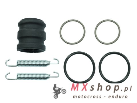 PSYCHIC 2025/01 ZESTAW USZCZELNIEŃ WYDECHU (ORINGI, GUMA I SPRĘŻYNY) YAMAHA YZ 125 '01-'24, YZ 125 X '20-'24