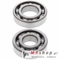ALL BALLS ŁOŻYSKA WAŁU KORBOWEGO KAWASAKI KLX125 '03-'06, SUZUKI DR 125/LT160/230/250