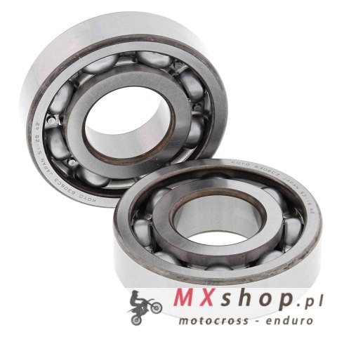 ALL BALLS ŁOŻYSKA WAŁU KORBOWEGO Z USZCZELNIACZAMI KAWASAKI KLF 220/250/300, SUZUKI DR250, YAMAHA XT350 '85-'00