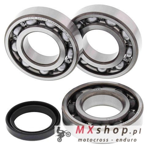 ALL BALLS ŁOŻYSKA WAŁU KORBOWEGO Z USZCZELNIACZAMI POLARIS SPORTSMAN 400/500 HO '01-'03