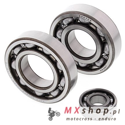 ALL BALLS ŁOŻYSKA WAŁU KORBOWEGO Z USZCZELNIACZAMI SUZUKI LT-F 500