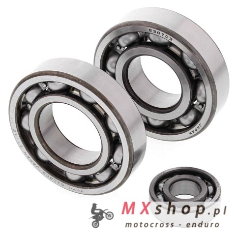 ALL BALLS ŁOŻYSKA WAŁU KORBOWEGO Z USZCZELNIACZAMI SUZUKI LT-F 500