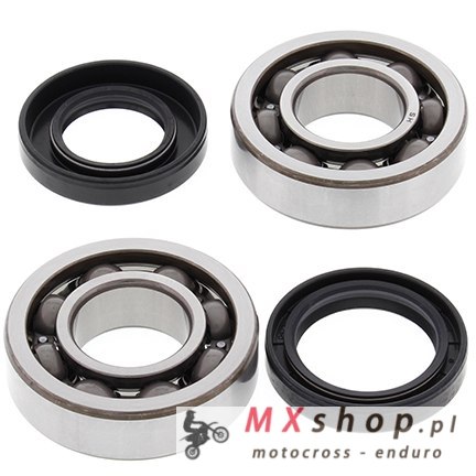 ALL BALLS ŁOŻYSKA WAŁU KORBOWEGO Z USZCZELNIACZAMI YAMAHA IT200 84-86