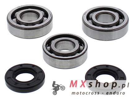 ALL BALLS ŁOŻYSKA WAŁU KORBOWEGO Z USZCZELNIACZAMI YAMAHA YZ 65 '18-'24 , YZ 85 '19-'24