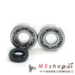 BEARING WORX ŁOŻYSKA WAŁU KORBOWEGO Z USZCZELANIACZAMI KAWASAKI KX 500 '83-'04 (NTN) (MADE IN JAPAN) (24-1011)