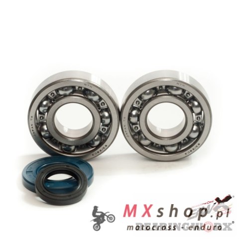 BEARING WORX ŁOŻYSKA WAŁU KORBOWEGO Z USZCZELNIACZAMI SUZUKI RM250 03-04 (NTN) (MADE IN JAPAN) (24-1046)