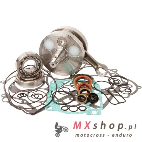 HOT RODS ZESTAW NAPRAWCZY DOŁU SILNIKA KTM EXC 250 08-11 (WAŁ KORBOWY, ŁOŻYSKA, USZCZELNIACZE, USZCZELKI) (808333) (K066) (82226