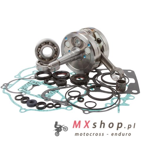 HOT RODS ZESTAW NAPRAWCZY DOŁU SILNIKA YAMAHA YZ 125 '05-'21 (WAŁ KORBOWY, ŁOŻYSKA, USZCZELNIACZE, USZCZELKI) (808641) (K045) (8