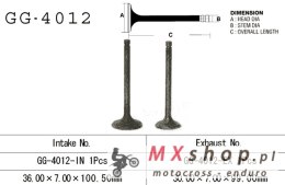 VESRAH ZAWÓR SSĄCY KAWASAKI KL 250 78-79, KZ 200 '78-79' (OEM: 12004-018) (1SZT.) (MADE IN JAPAN)