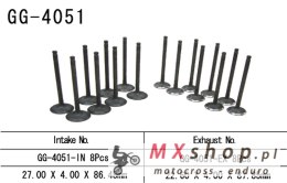 VESRAH ZAWÓR SSĄCY KAWASAKI ZX6R 03-04, ZX 6RR 03(OEM: 12004-1163) (1SZT.) (MADE IN JAPAN)