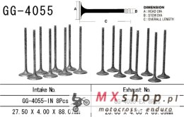 VESRAH ZAWÓR WYDECHOWY KAWASAKI ZX 9RR '05-06' (ZX6002N1, N6F) (OEM: 12005-0034) (1SZT,) (MADE IN JAPAN)