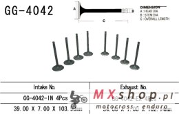 VESRAH ZAWÓR WYDECHOWY KAWASAKI ZR 1100 ZEPHYR (OEM: 12005-1179) (1SZT.) (MADE IN JAPAN)