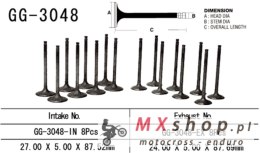 VESRAH ZAWÓR WYDECHOWY SUZUKI GSX 750F '98-06' (OEM: 12912-03F00) (1SZT.) (MADE IN JAPAN)