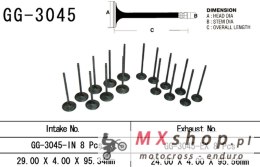 VESRAH ZAWÓR WYDECHOWY SUZUKI GSXR 750 '00-03, GSXR 1000 '01-04' (OEM: 12912-35F00) (1SZT.) (MADE IN JAPAN)