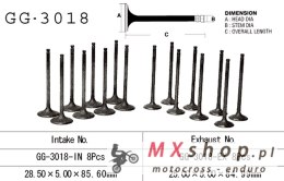 VESRAH ZAWÓR WYDECHOWY SUZUKI GSF 1200 BANDIT '97-02' GSXR 1100 '86-90' GSX 1100 F/G '88-93' (OEM: 12912-06B00) (1SZT.) (MADE IN