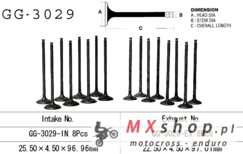 VESRAH ZAWÓR WYDECHOWY SUZUKI RF 600R 9496 , GSXR 600W '92-93' (OEM: 12912-18E00) (1SZT.) (MADE IN JAPAN)
